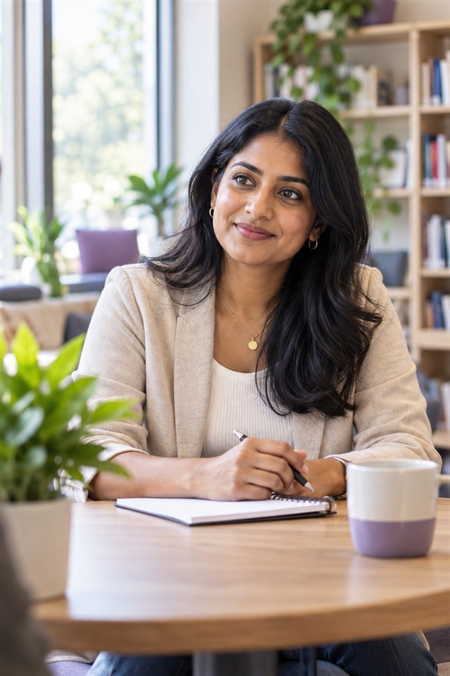 Education mentor offering study guidance